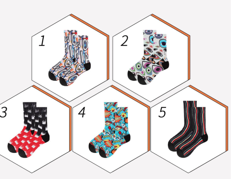 Digital Printed Socks