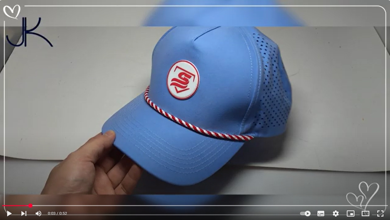 Laser Cut Holes Trucker Hat–CUSTOM YOUR OWN HATS